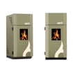Slika KEPO ETAŽ Flame Plus – peć na čvrsto gorivo 18 kW